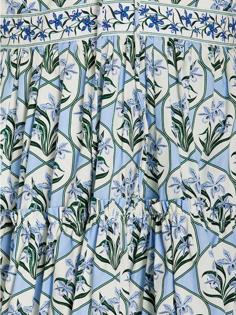 Agua by Agua Bendita Blue & Green Floral Mini Dress - Picture 3 of 6